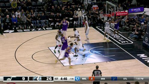 华子三节41分&首节21分！麦丹20+12 森林狼大胜爵士豪取8连胜