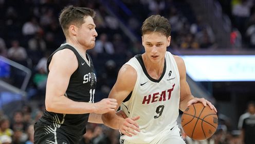 夏联-拉松18分 韦尔14+7 哈珀缺阵 热火击败马刺